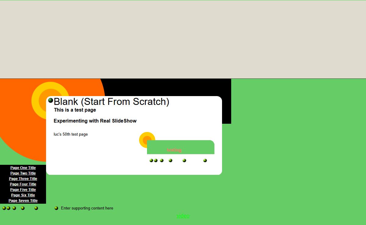 Blank (Start From Scratch)
