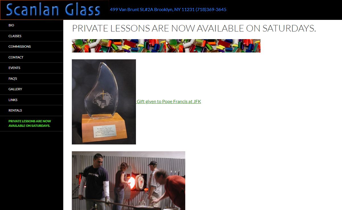 Scanlan Glass | Contemporary Art Glass
