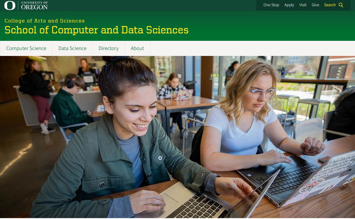 School of Computer and Data Sciences | University of Oregon