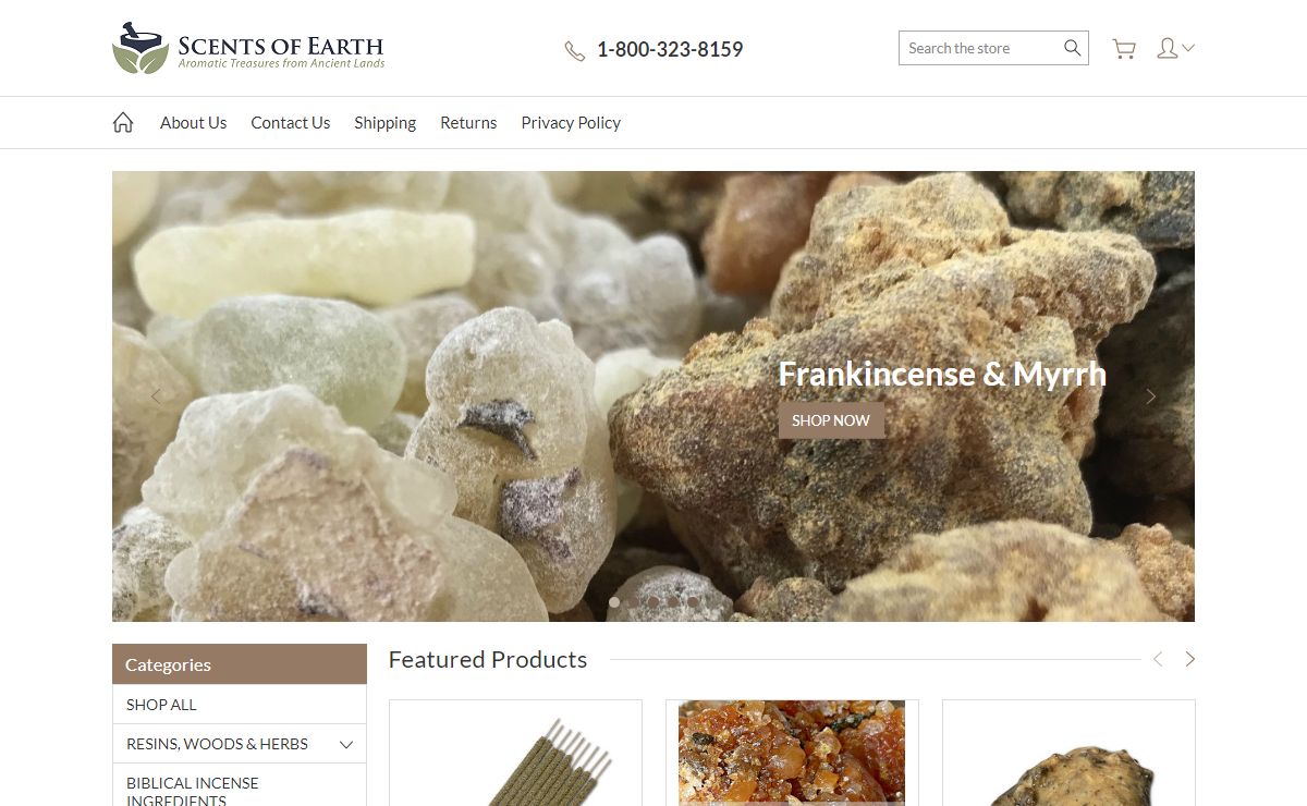 Scents of Earth - Aromatic Treasures From Ancient Lands