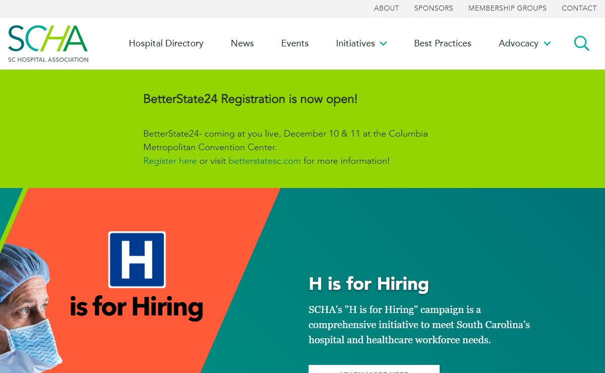 Home - South Carolina Hospital Association