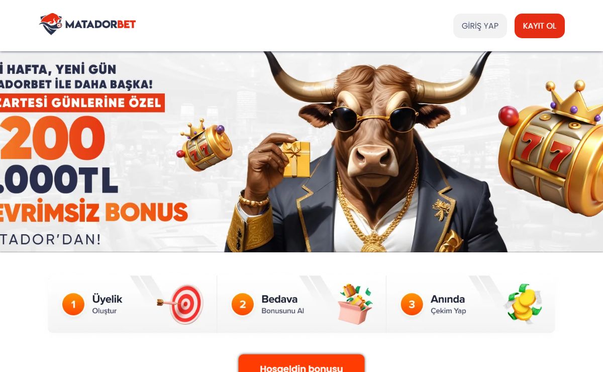 Matadorbet — Güncel Giriş, Spor Bahisleri ve Casino! 2024