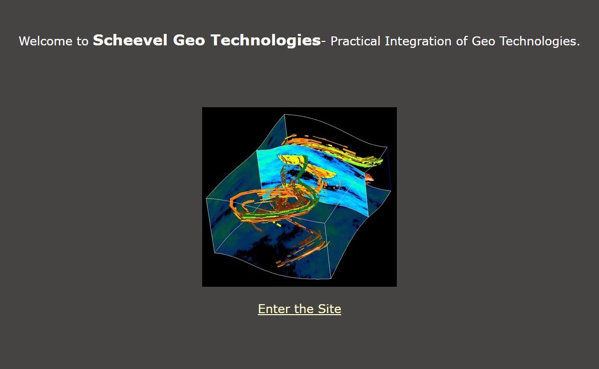 Scheevel Geo Technologies - Welcome !