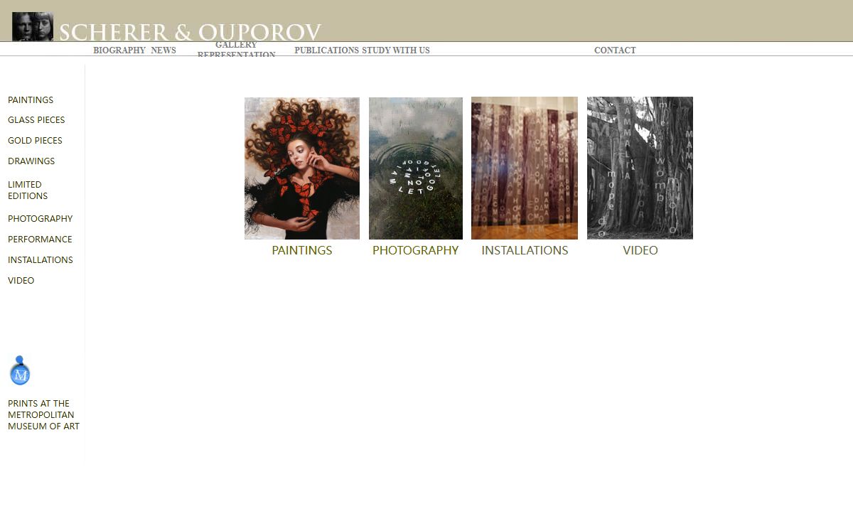 Scherer and Ouporov fine art