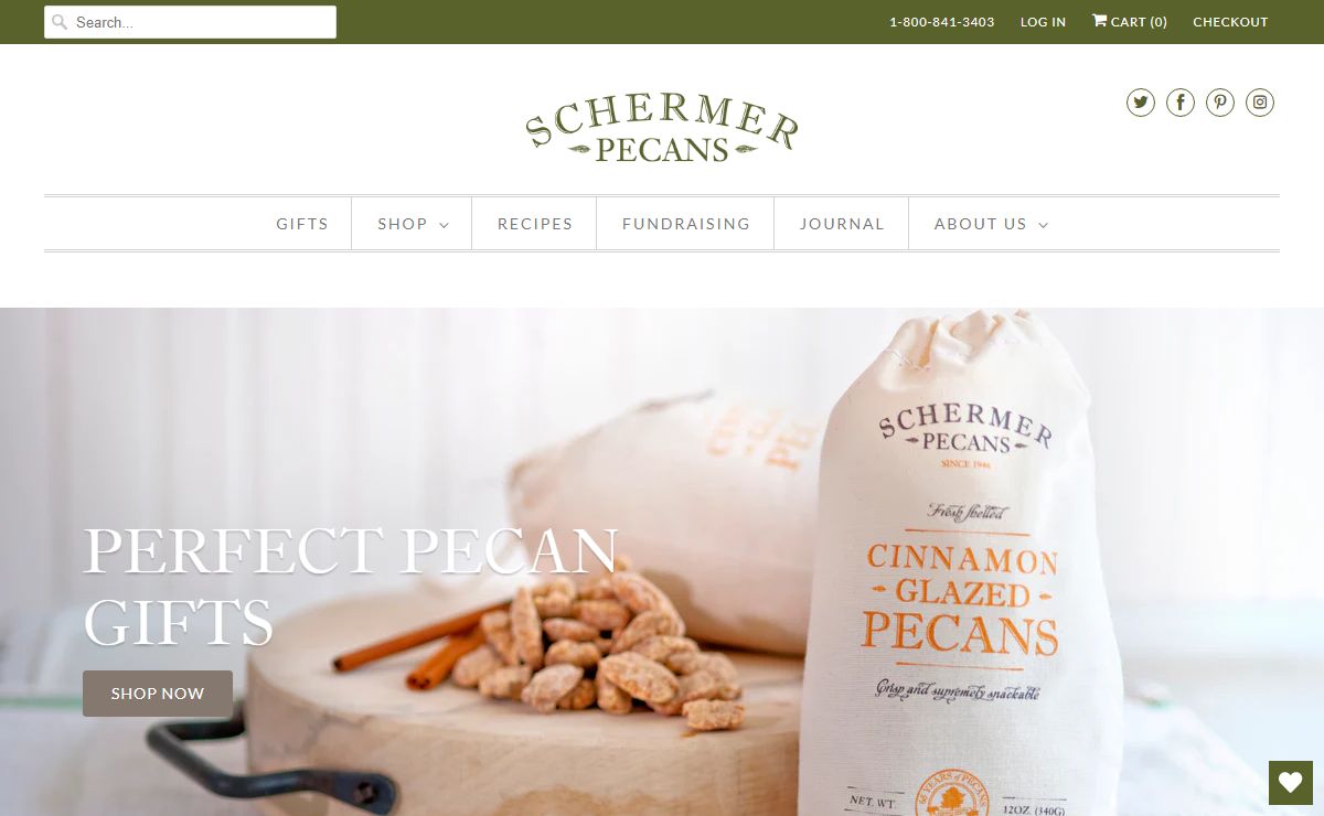 Schermer Pecans | Gourmet Pecans | Sweets | South Georgia