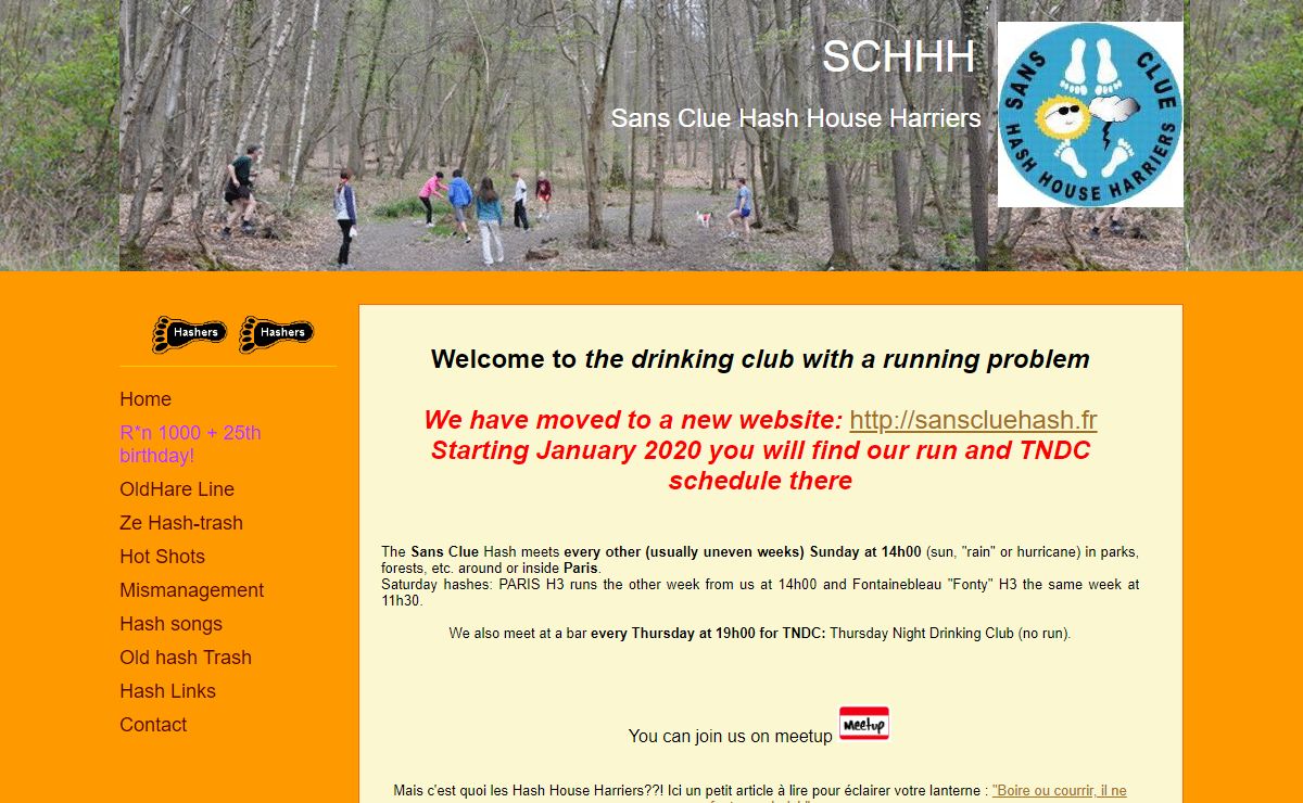 Sans Clue Hash House Harriers