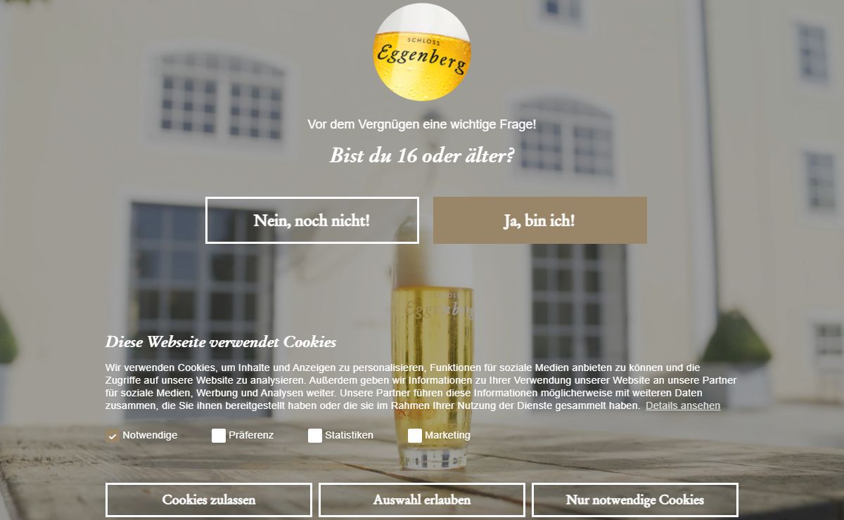 Schloss Eggenberg | Das Bier zum Salzkammergut