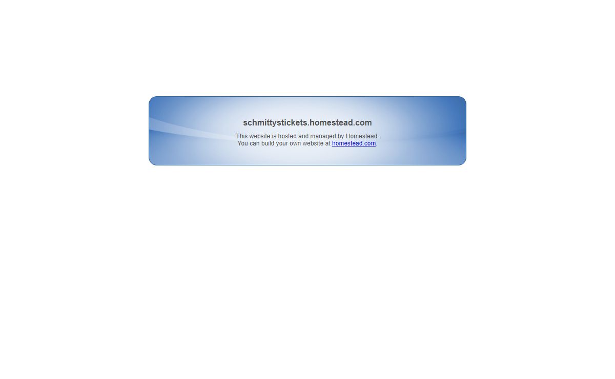 schmittystickets.homestead.com