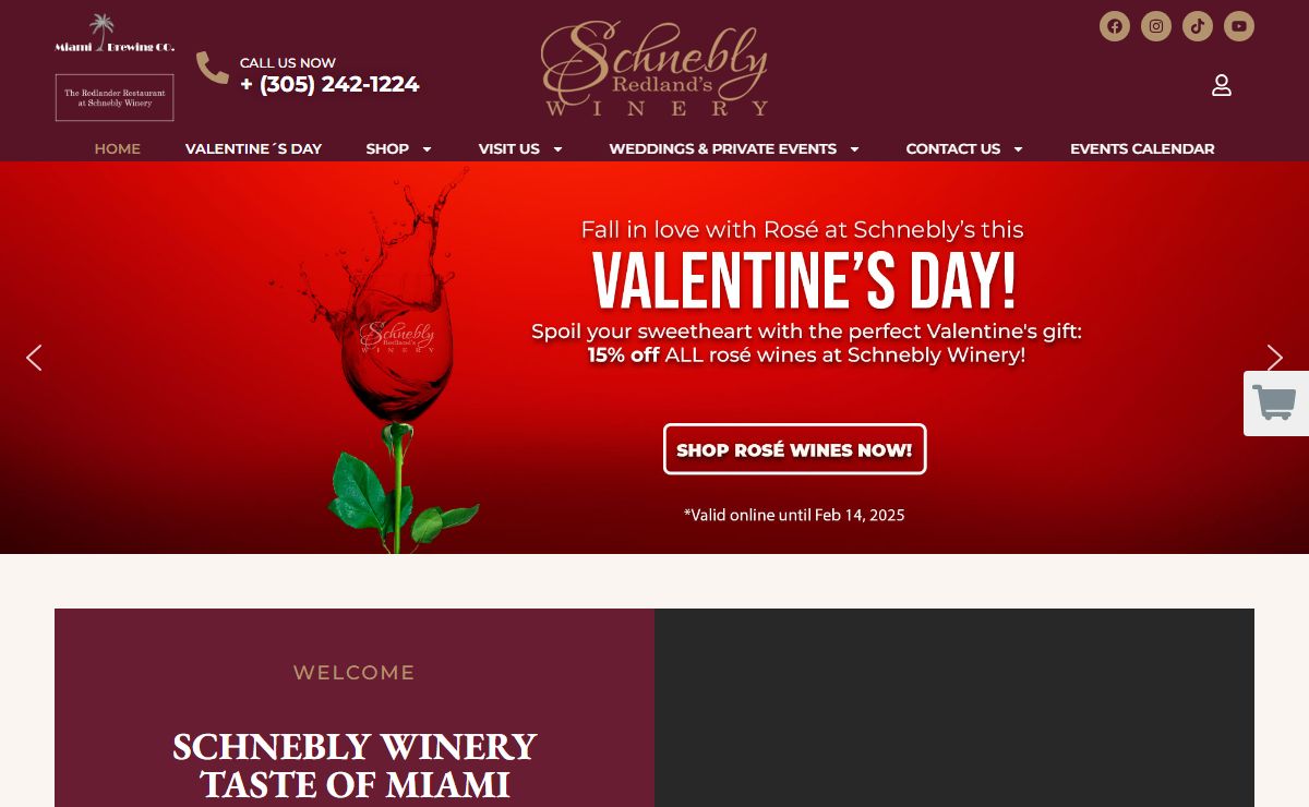 Schnebly Redland's Winery I Southernmost Winery in the USA