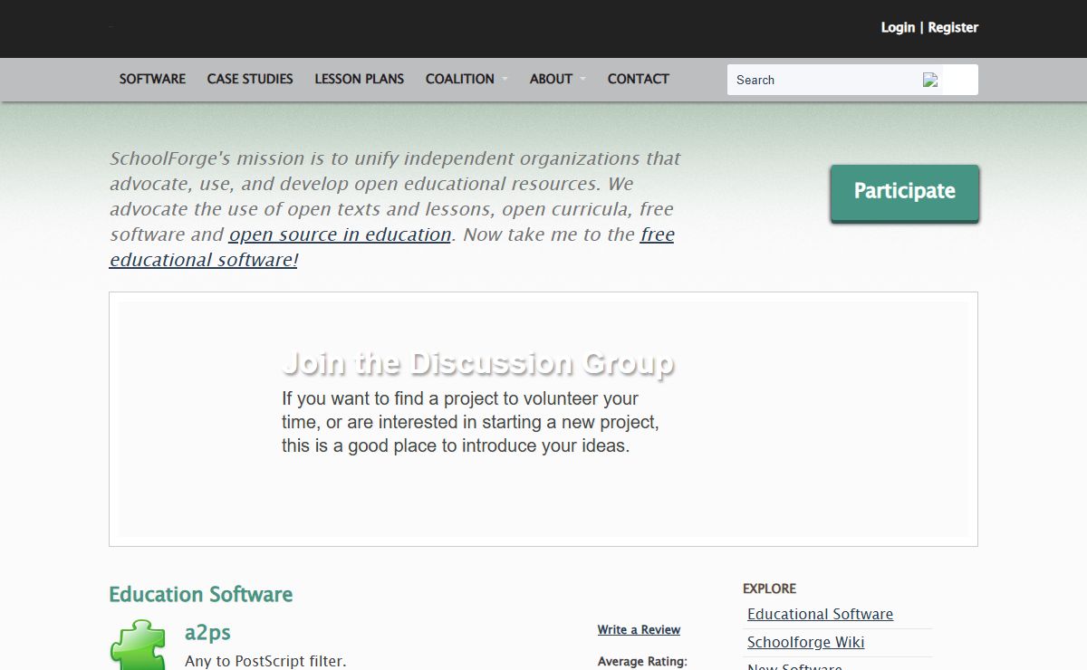 Free software for Education