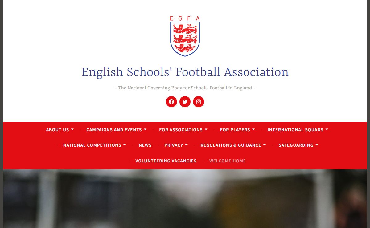 English Schools' Football Association – The National Governing Body for Schools' Football in England