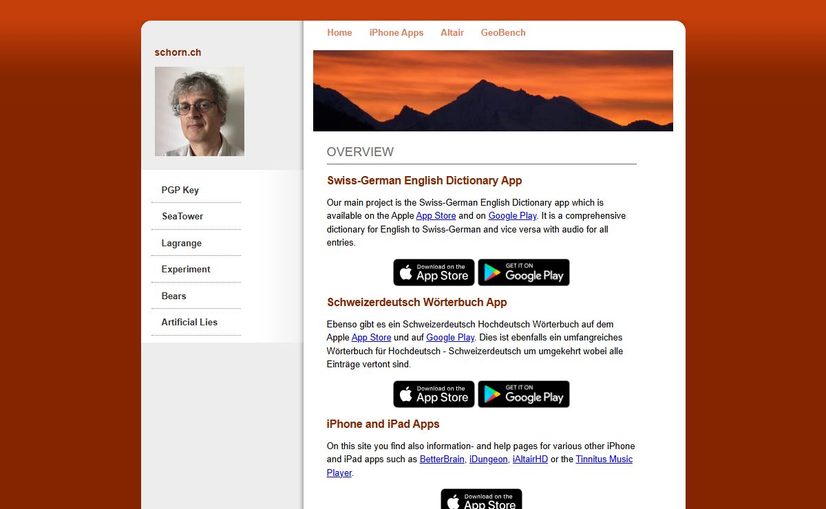 Peter Schorn's Home Page