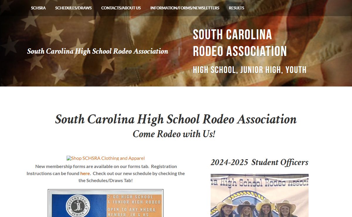South Carolina High School Rodeo Association - SCHSRA
