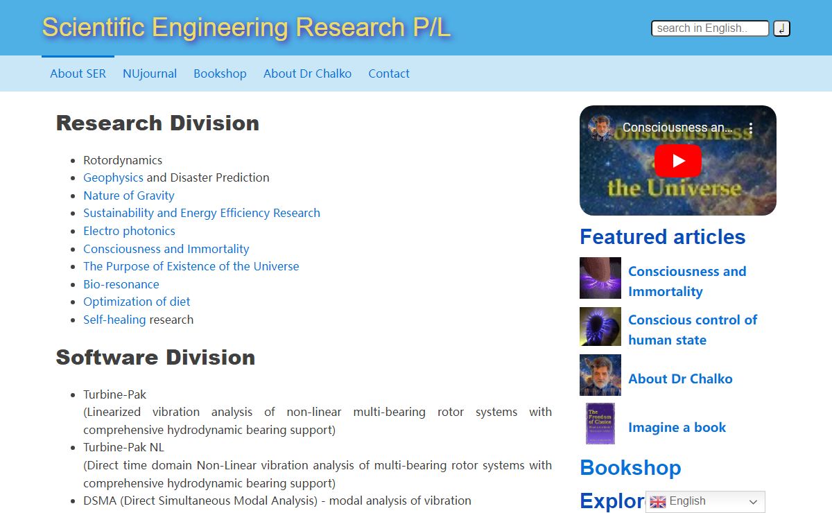 Sci-e-research - Just another The Freedom Network site