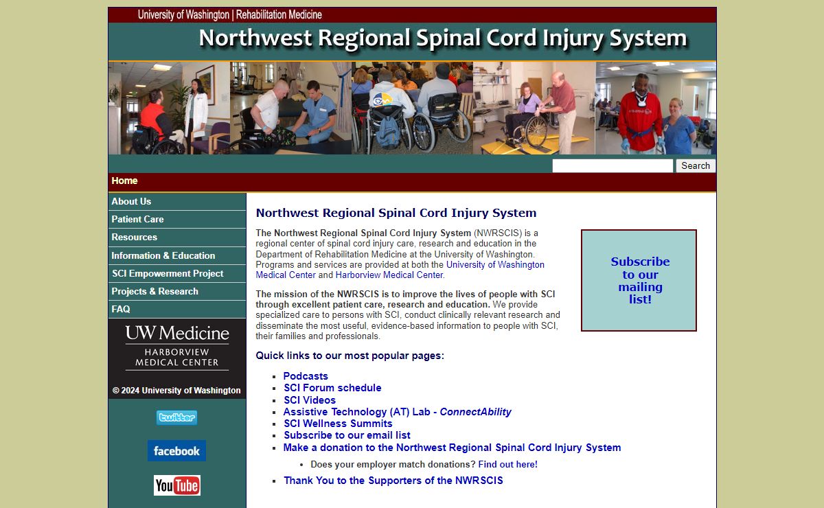 Northwest Regional Spinal Cord Injury System