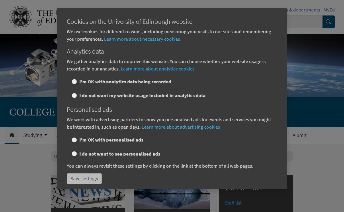 College of Science & Engineering | College of Science and Engineering
