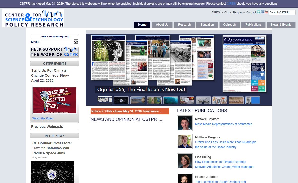 Center for Science and Technology Policy Research