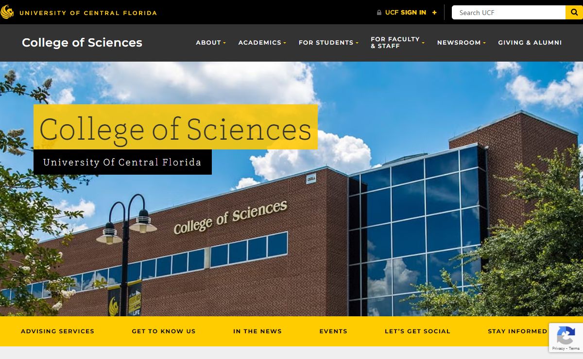 UCF College of Sciences