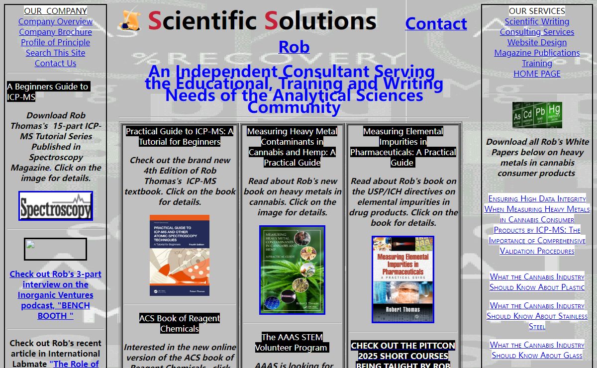 SCIENTIFIC SOLUTIONS, a marketing consultant focussing on the needs of the scientific community