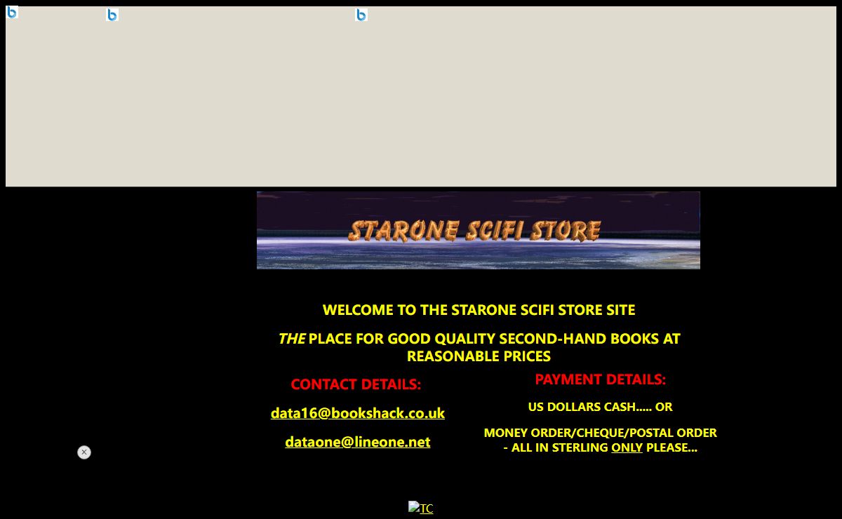 starone scifi store