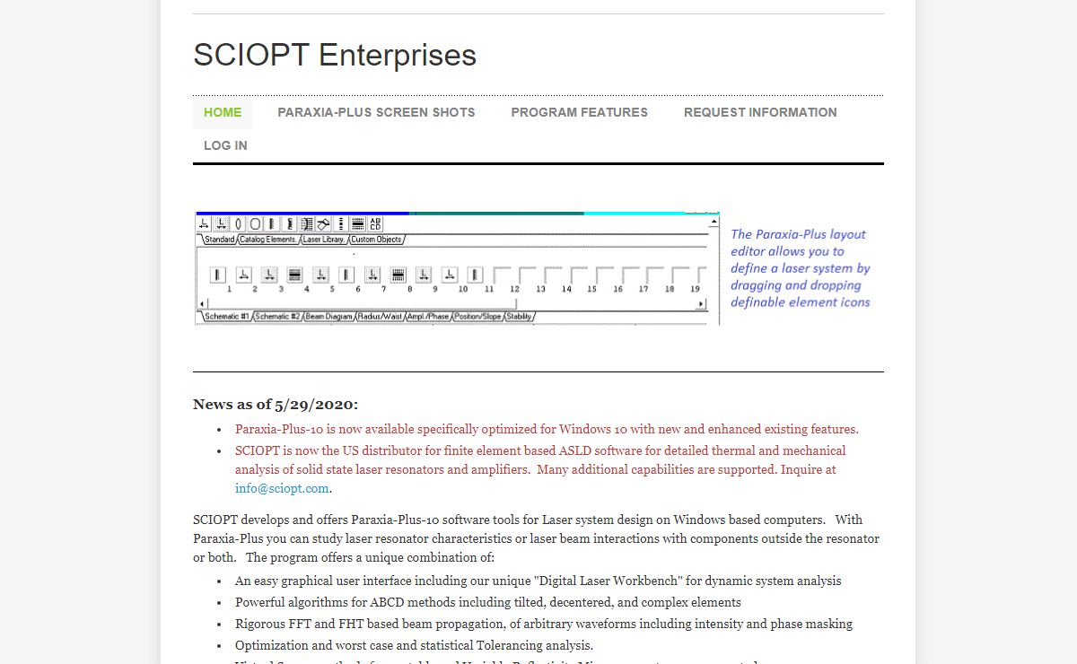 SCIOPT Enterprises - Home