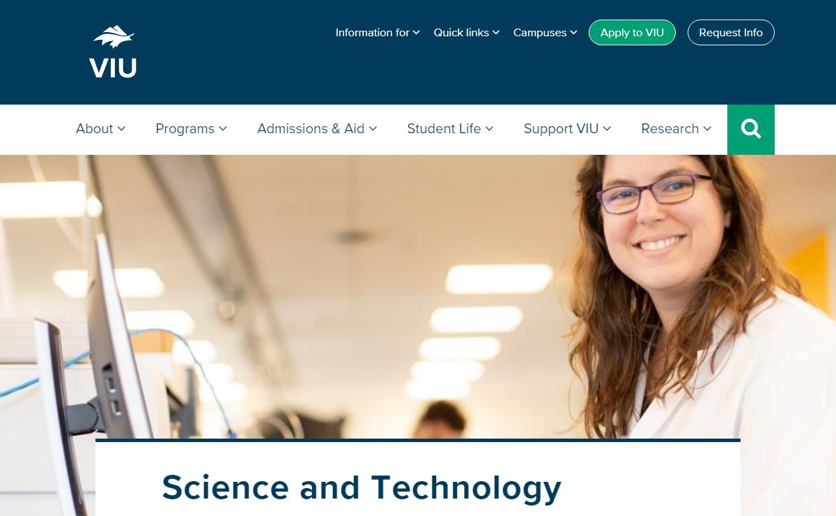 Science and Technology | Vancouver Island University | Canada