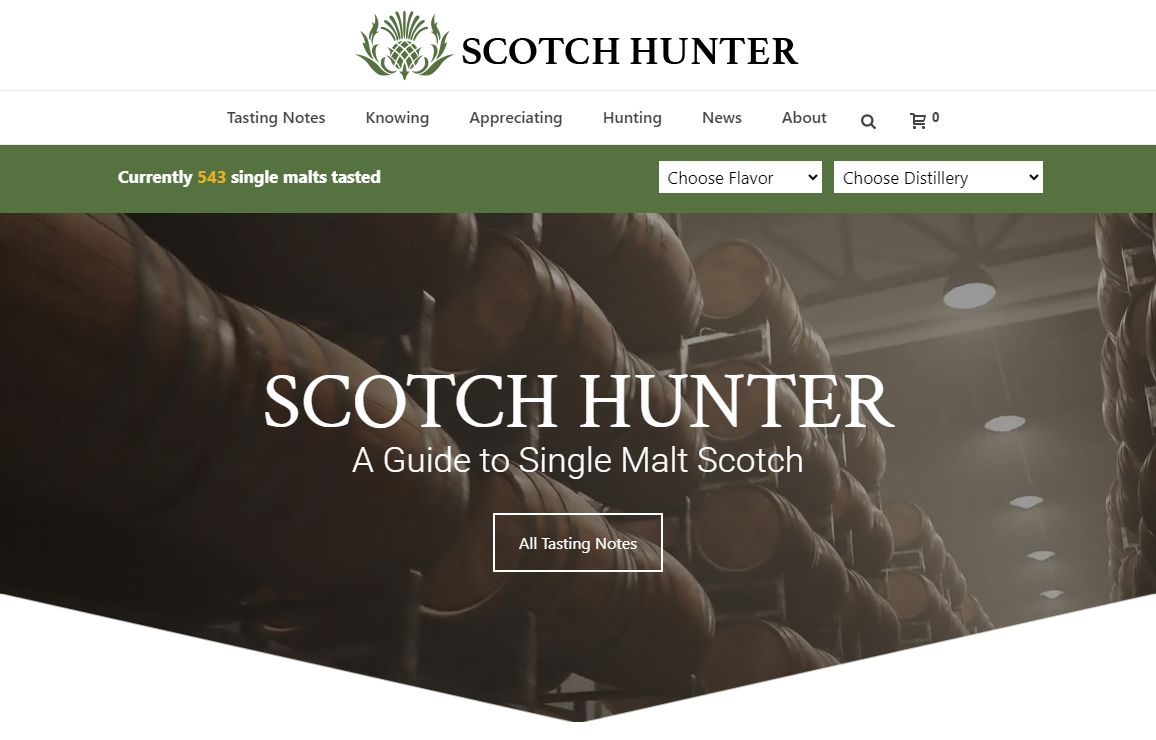 Scotch Hunter - A Guide to Single Malt Scotch