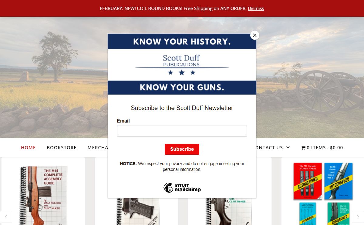 Scott Duff Historic Martial Arms Publications – Know Your Guns.