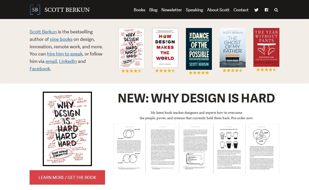 Scott Berkun | Author and Speaker Scott Berkun