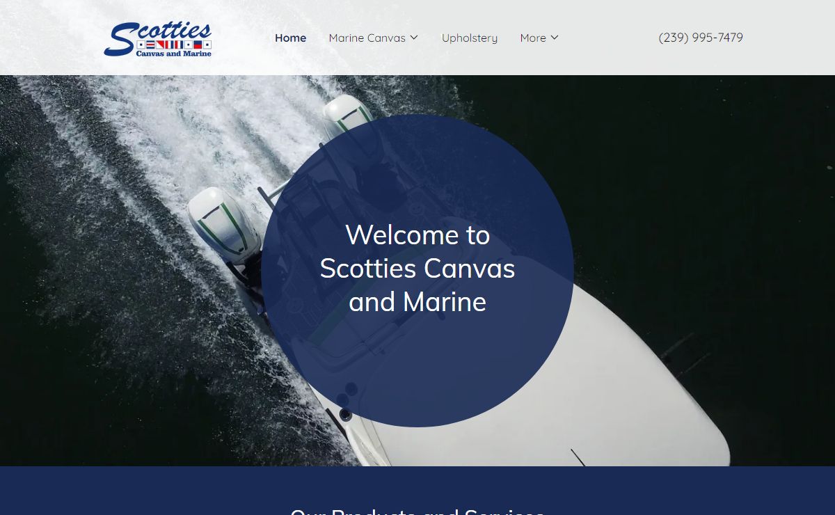 Scotties Canvas and Marine - Home