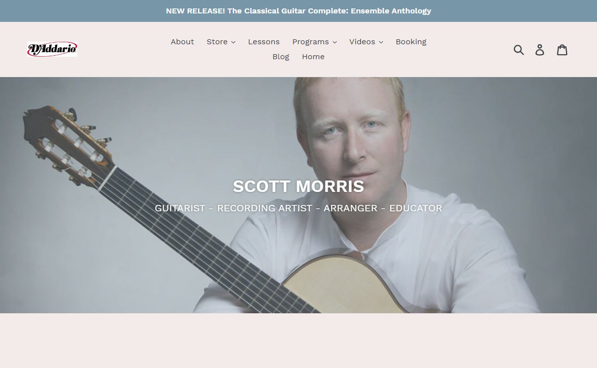 Scott Morris Classical Guitar Private Lessons – Scott Morris Guitar