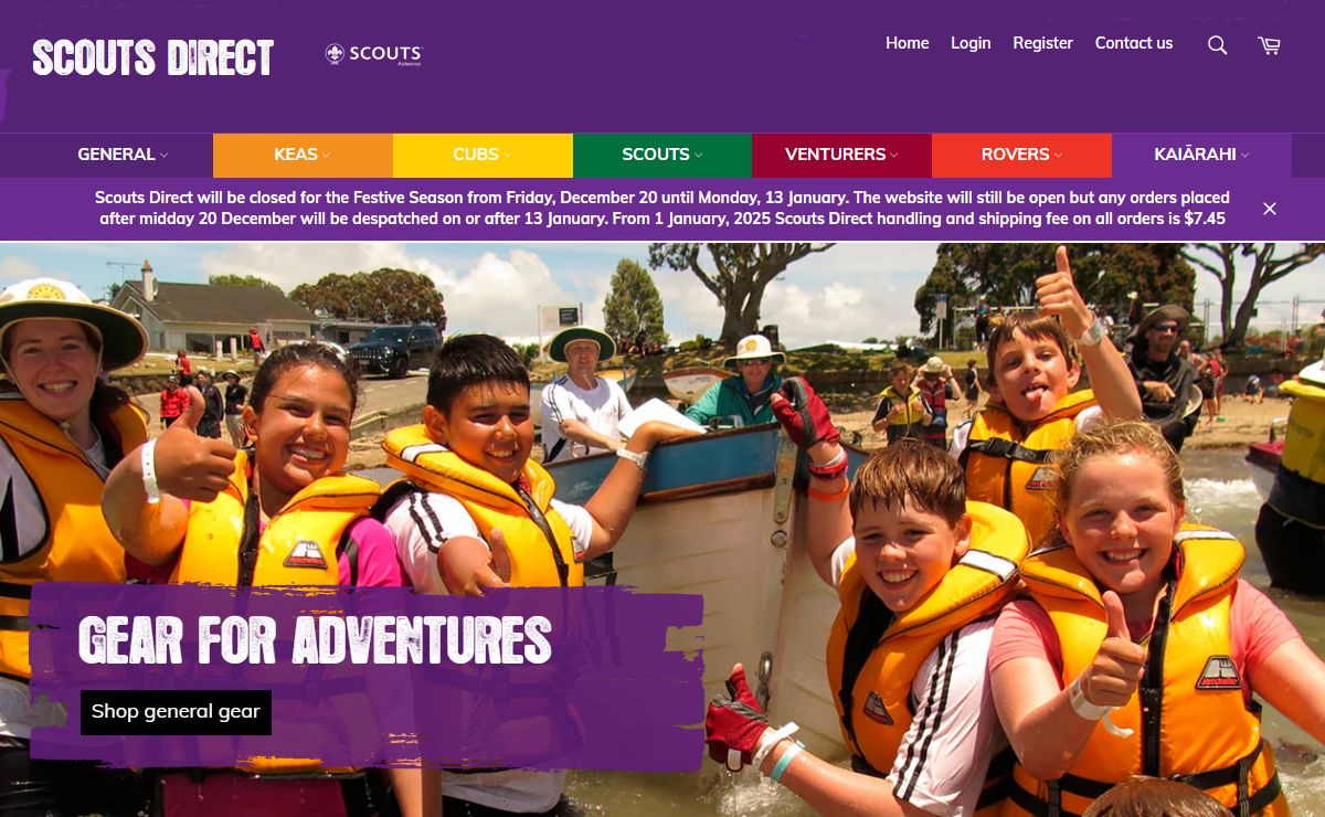 Uniforms and Clothing | Scouts Direct Home