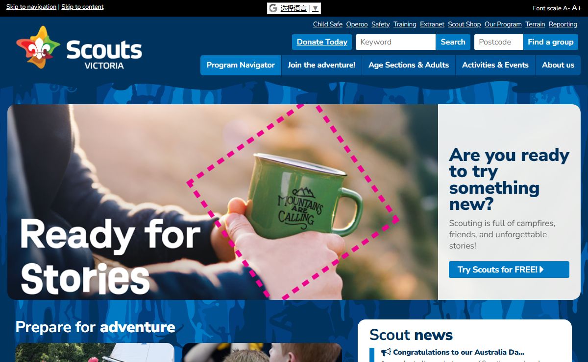 Home | Scouts Victoria | Australia