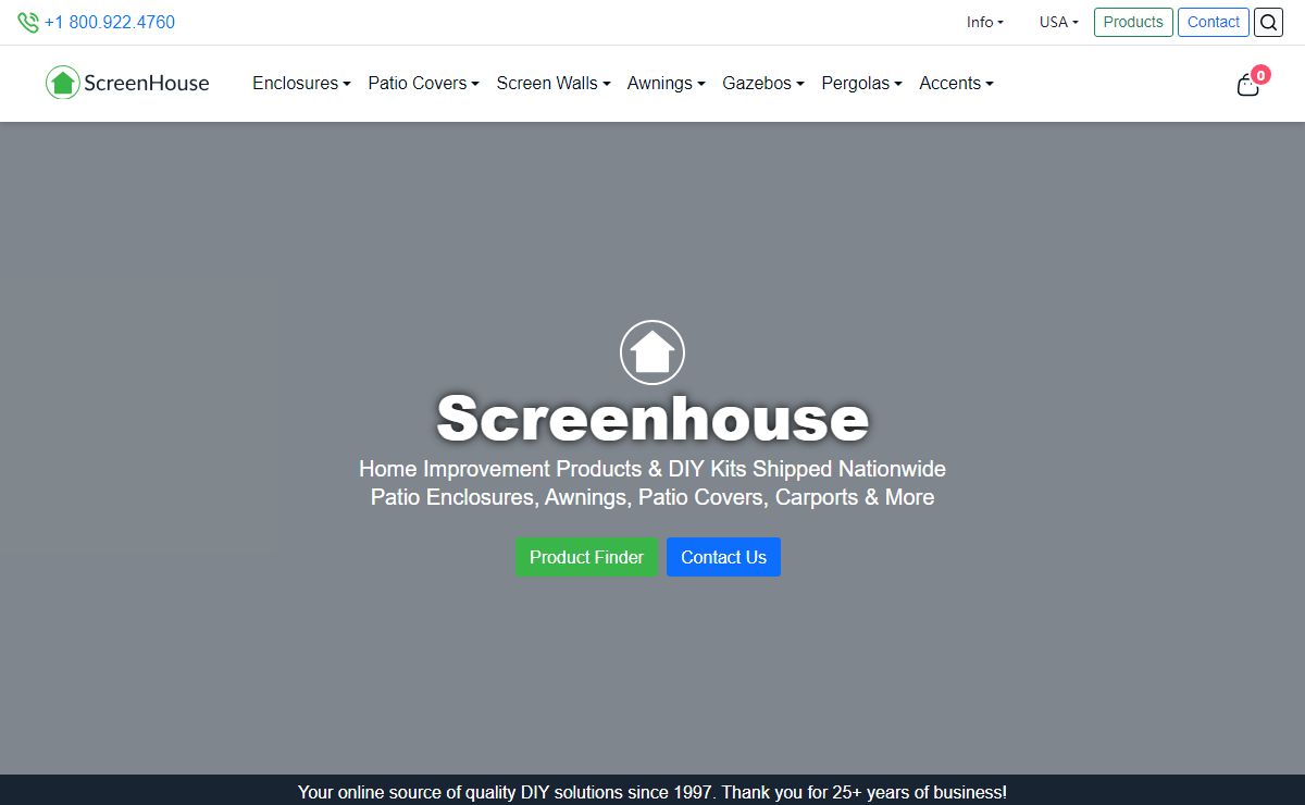 Screenhouse DIY & Home Improvement Products