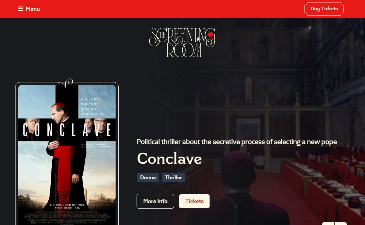 Movies — The Screening Room