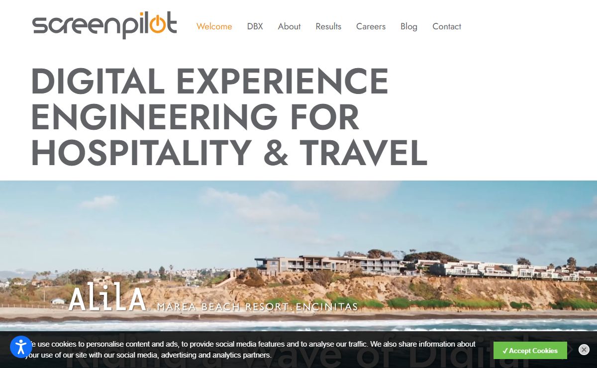 Screen Pilot | Digital Brand Experience For Hospitality & Travel