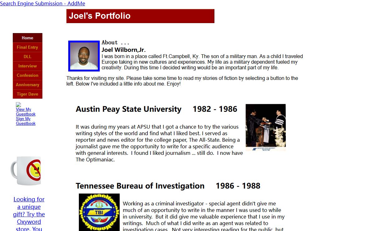 Joel's Portfolio
