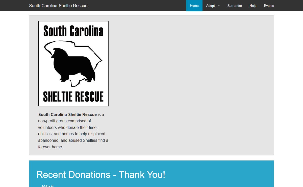 SC Sheltie Rescue