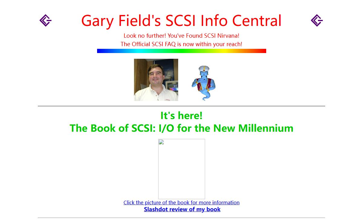 Gary Field's SCSI Info Central / SCSI FAQ Page