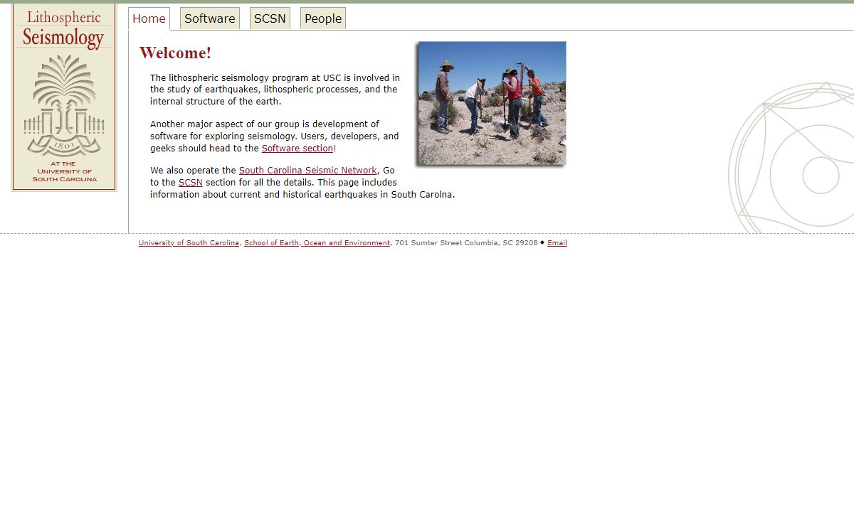 USC Seismology - Home