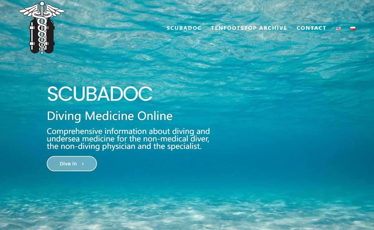 SCUBADOC | Diving Medicine Online | Complete Knowledge Database