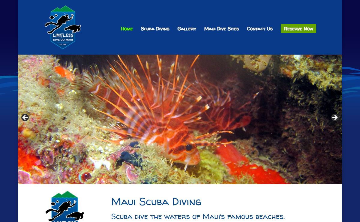 Maui Scuba Diving & Lessons | Limitless Dive Co. Maui | Kaanapali
