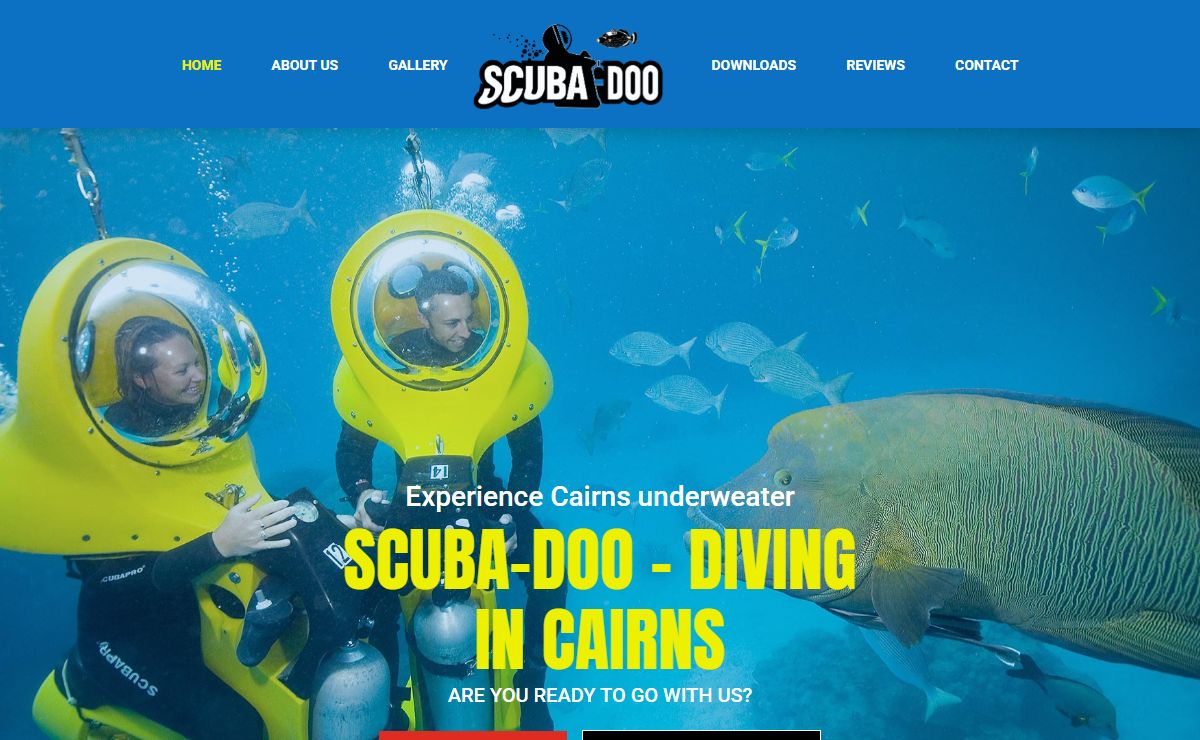 Diving in Cairns - Scuba Doo