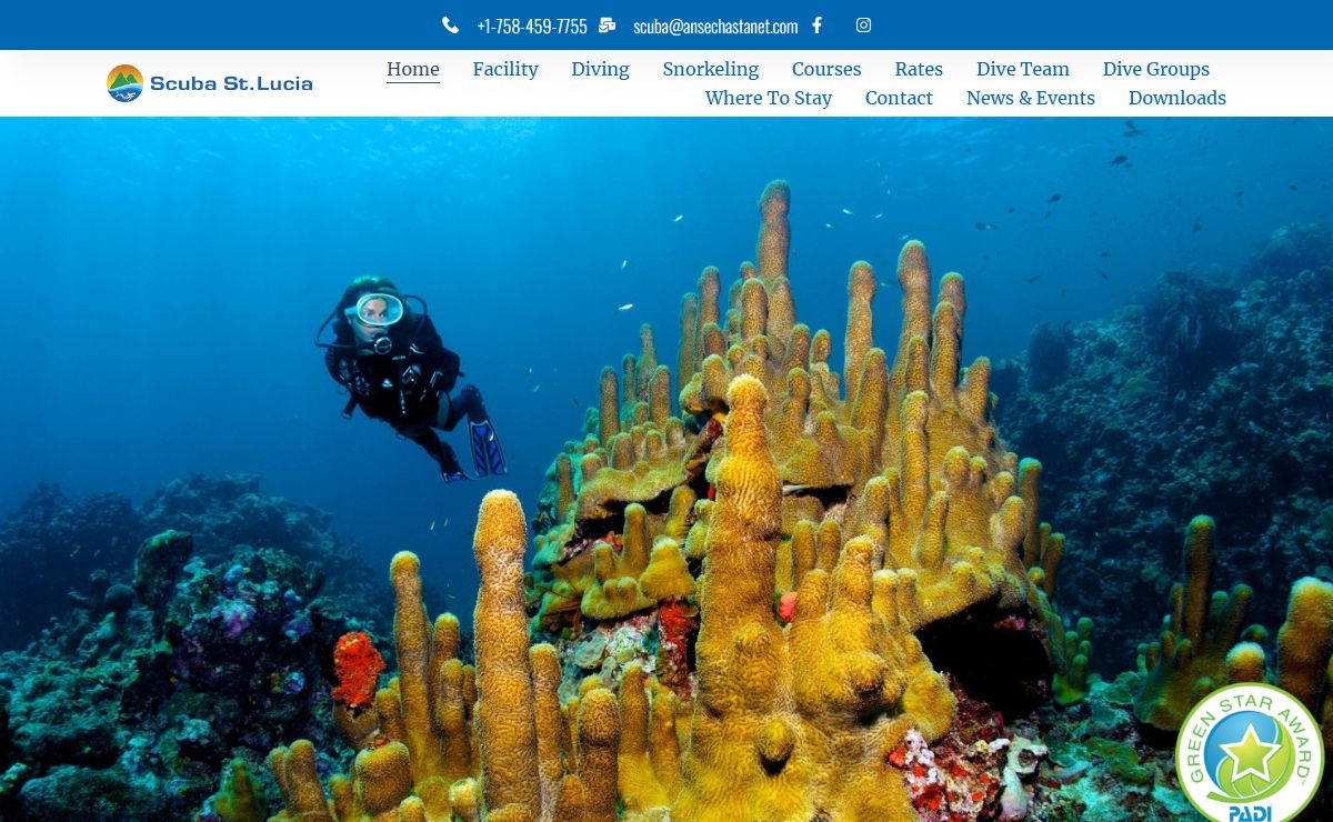 Dive In St Lucia - St Lucia's Premier Dive Facility - Scuba St Lucia