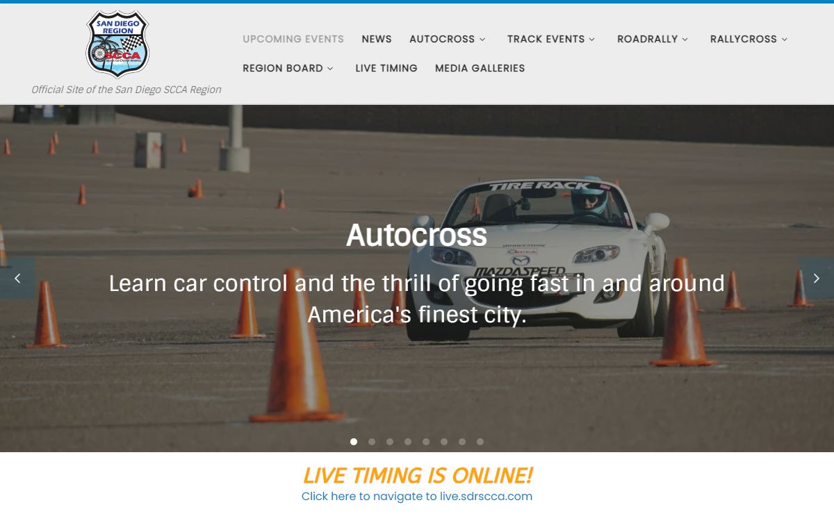 San Diego Region SCCA - Official Site of the San Diego SCCA Region