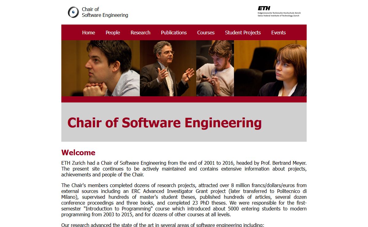 Chair of Software Engineering