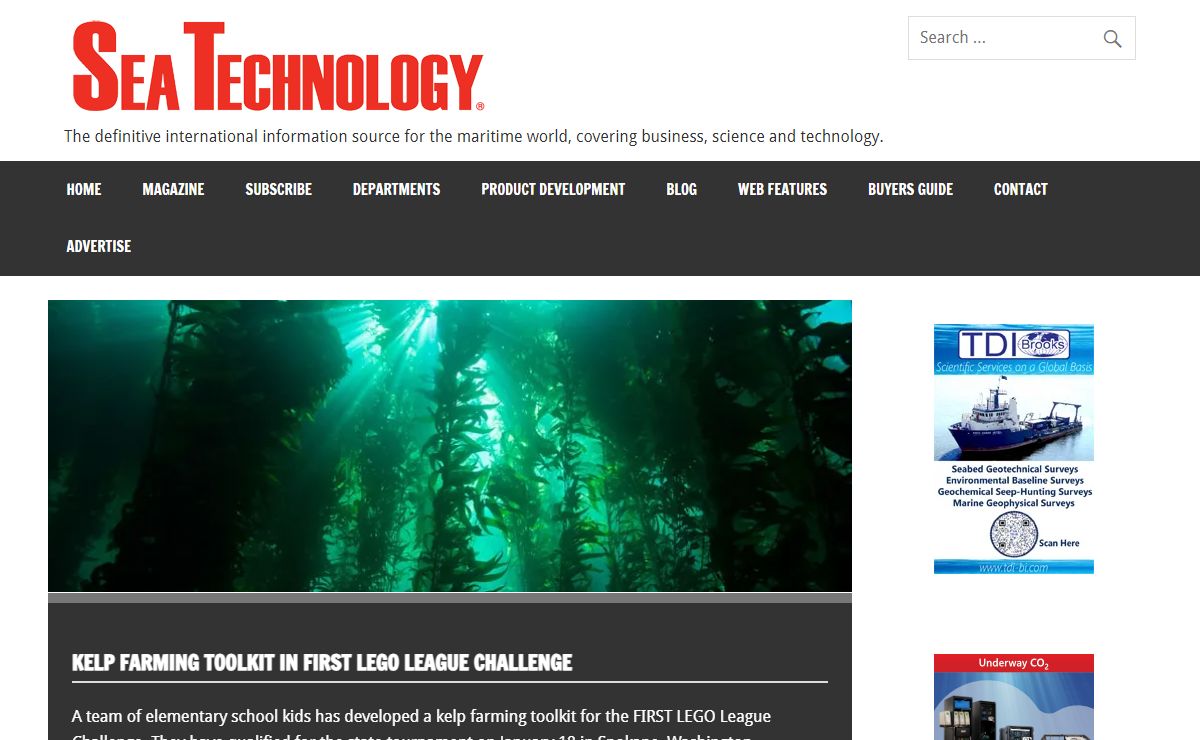 Sea Technology magazine