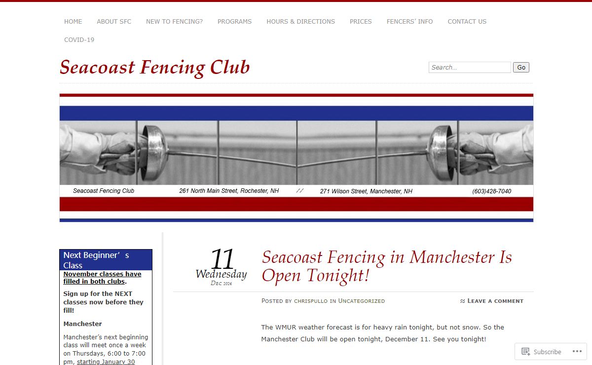 Seacoast Fencing Club