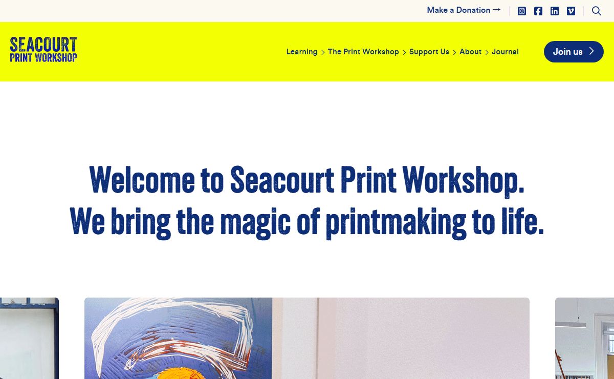 Home - Seacourt Print Workshop