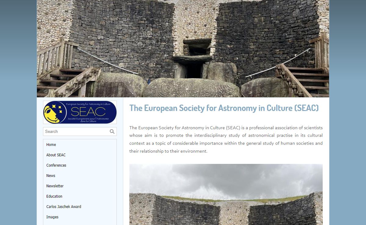 The European Society for Astronomy in Culture (SEAC)